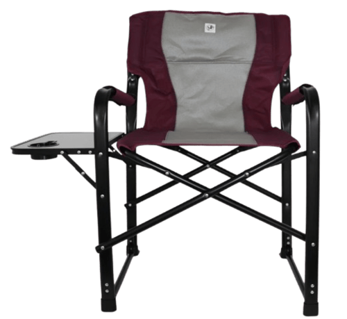 كرسي تنفيذي فاخر مع طاولة جانبية