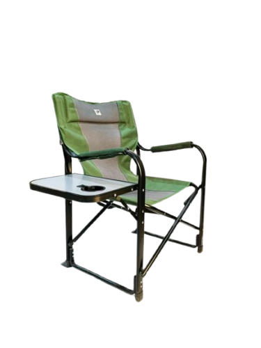 كرسي تنفيذي فاخر مع طاولة جانبية