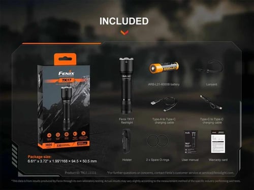 كشاف فينكس TK17