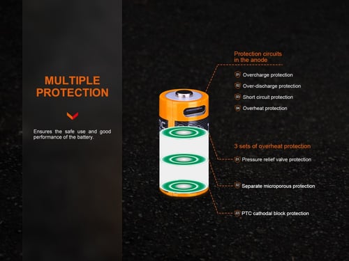 بطارية فينكس 800 قابل للشحن