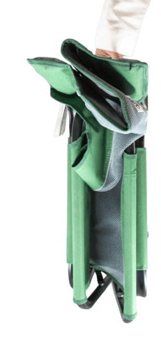 كرسي تنفيذي فاخر مع طاولة جانبية