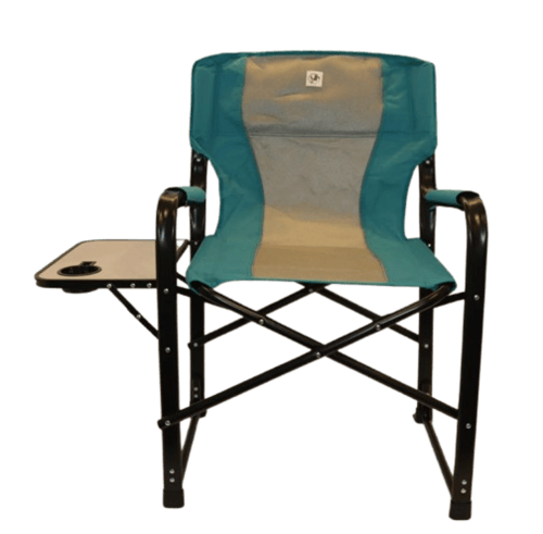 كرسي تنفيذي فاخر مع طاولة جانبية