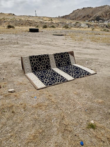 كرسي رواد البوادي قابل للطي نفر و نفرين