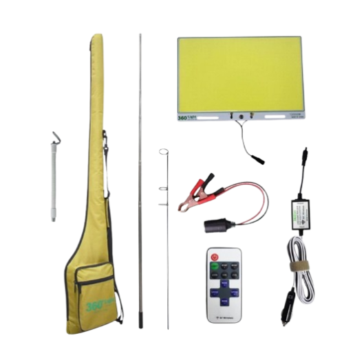 سنارة تخييم FR 09 COB مع جراب