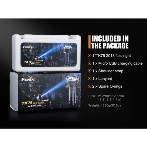 كشاف فينكس TK75 2018