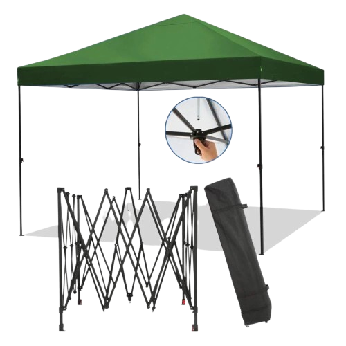 مظلة 3x3 قابلة للطي بدون حواجز