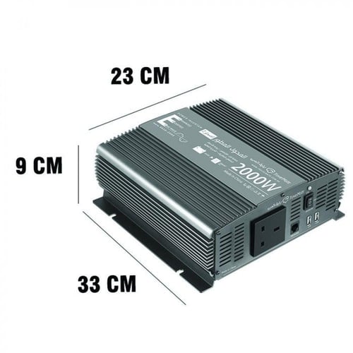 المحول المطور 12 فولت 2000 واط - رفيق الدرب