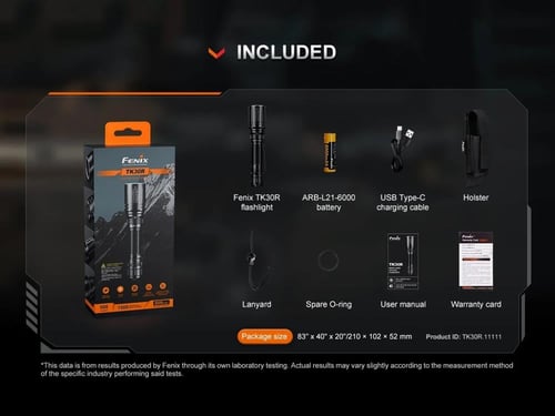 كشاف فينكس ليزر tk30r