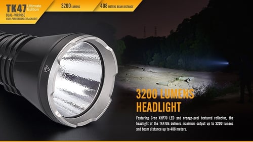 كشاف فينكس TK47UE مع شاحن A2