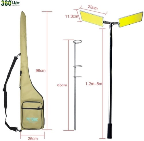 سناره FR-012 COB شريحتين مع شنطة