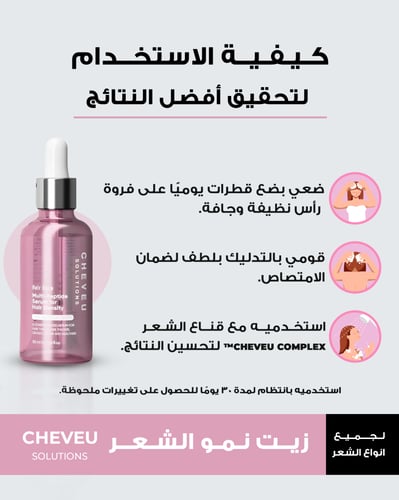 مجموعة شيـــفو لنمو وكثافة الشعر للنساء مع AnaGain...