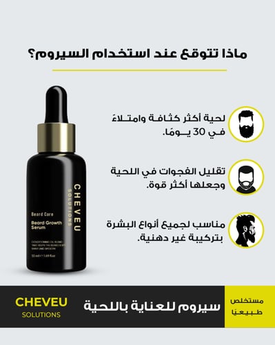 مجموعة نمو اللحية | إمداد لمدة 90 يومًا مع 5% أفين...