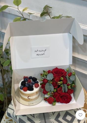 طلب خاص هدية كالفن كلاين وكيكة وتنسيق شاملة التوصي...