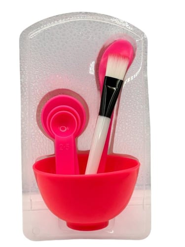 طقم أدوات خلط القناع 4 في 1