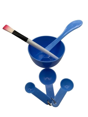 طقم أدوات خلط القناع 4 في 1