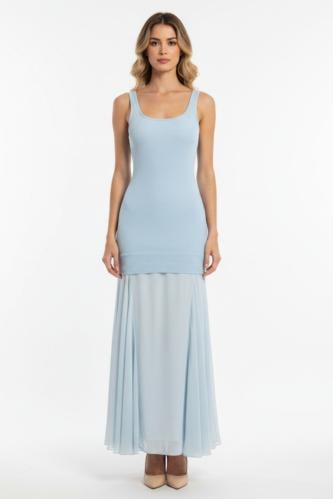 Luna Blue Dress