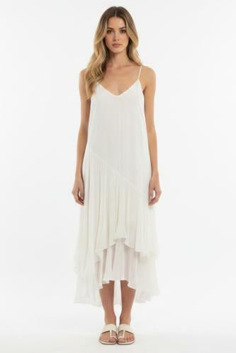 Elara White Dress