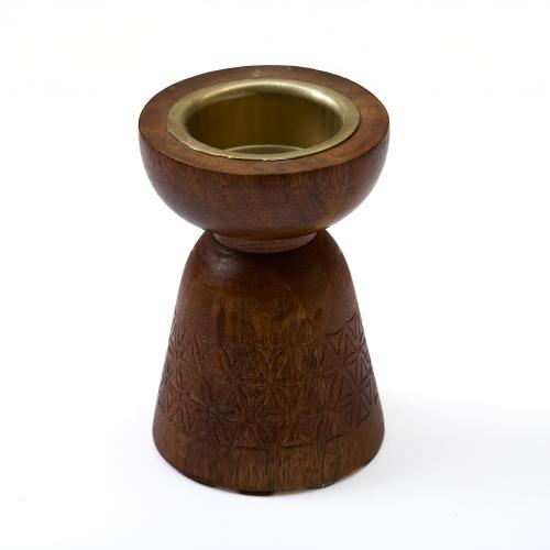 Wooden office incense holder