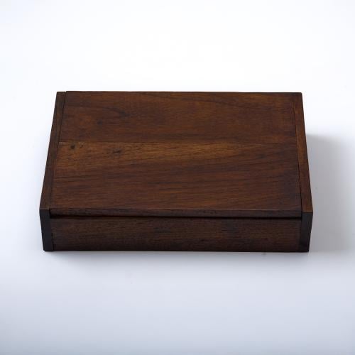 Rectangular wooden box