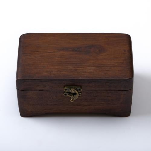 Small rectangular wooden box