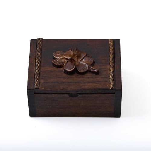 Wooden box Lotus flower