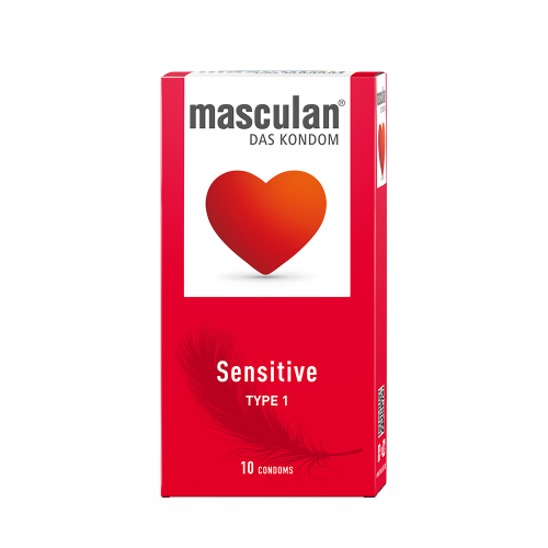 مسكولان واقي ذكري حساس 10 حبه