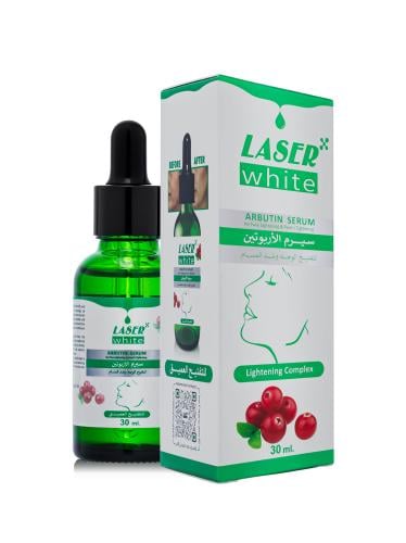 ليزر وايت سيرم الأربوتين والنياسيناميد لتفتيح الوج...