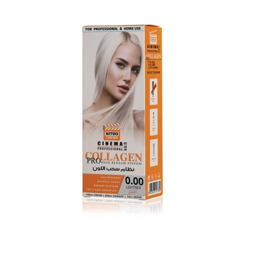 نيتروسينيما صبغة شعر 12.0 اشقر فاتح 250مل