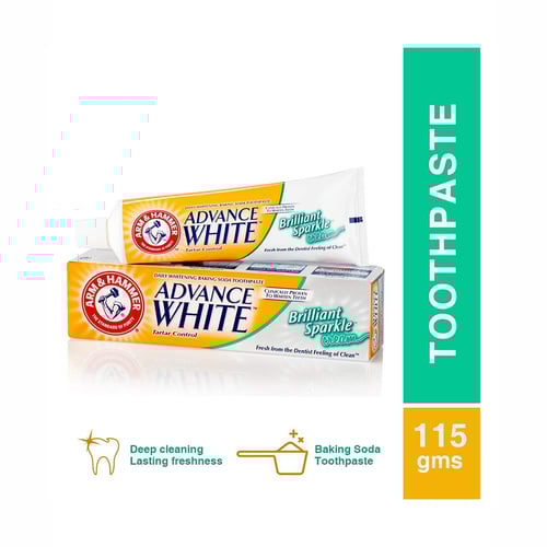 آرم&هامر معجون اسنان أدفانس وايت بريق رائع 115جم