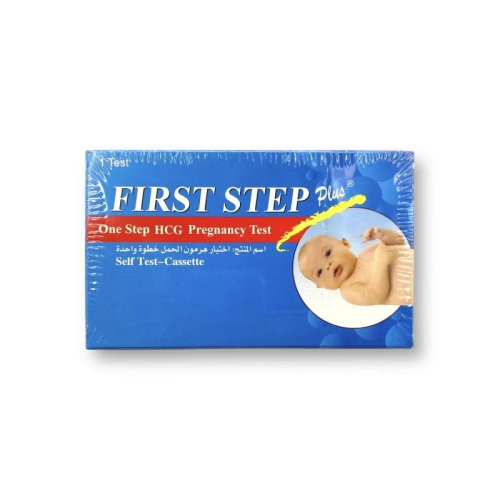فيرست ستيب اختبار حمل منزلي كاسيت دقيق الأزرق