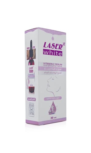 ليزر وايت سيرم فيتامين – E والنياسيناميد لتفتيح ال...
