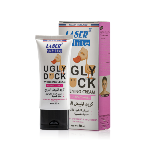 ليزر وايت كريم المبيض السريع علامة البطة 50 جم