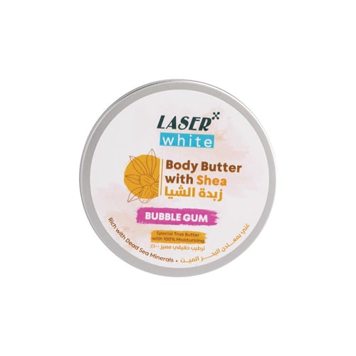 ليزر وايت زبدة الشيا بالعلكة 250 مل