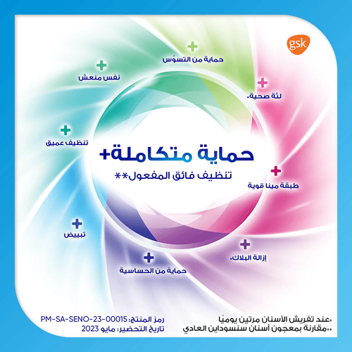 سنسوداين معجون اسنان ترميم وحماية انتعاش زائد 75 م...