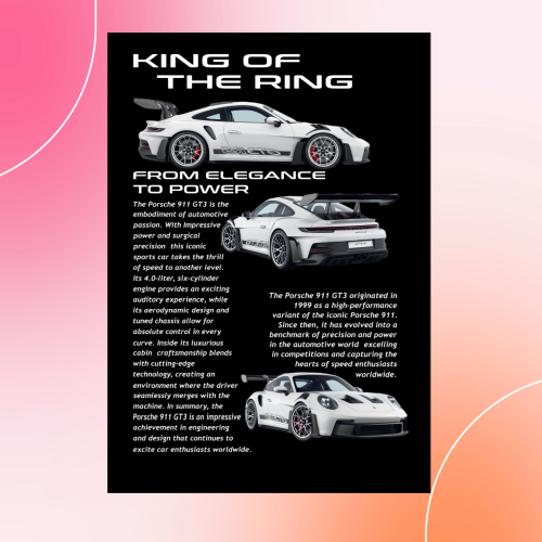 لوحة معدنية ملكة السباق ـ اسود