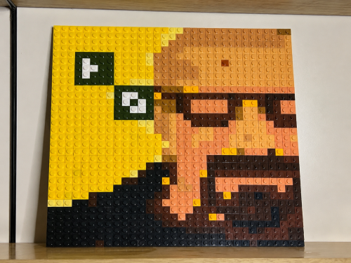 لوحة بكسل آرت والتر وايت من Breaking Bad مقاس 32×3...