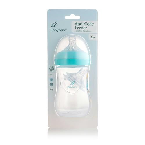 8532-رضاعة 240مل BPA free Baby Zone بحلمة عالية ال...