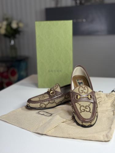 لوفر نسائي قوتشي سجنشر Horsebit 1953 loafers gucci