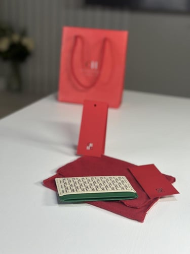 كارد هولدر كارولينا سجنشر توفيس-حواف خضراء/ سجنشر...