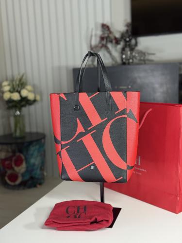 كارولينا هيريرا سمول توت Carolina Herrera tote red...