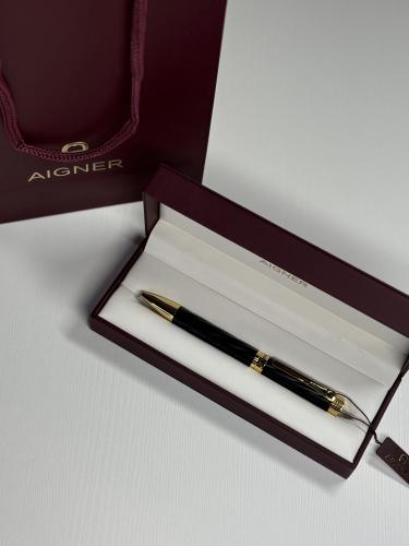 قلم اجنر بلاك جولد ريمر aigner ballpoint pen black...