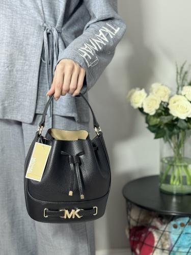 شنطة مايكل كورس بوكيت اسود وذهبي Michael Kors smal...