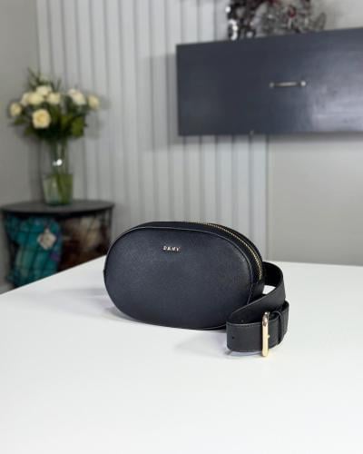شنطة دكني بياج خصر او كتف Paige Leather Circle Bel...