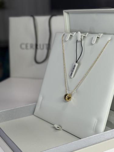 سلسة شروتي ناعمه بتصميم فراشه cerruti 1881 butterf...