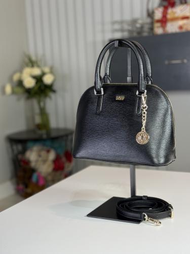 شنطة دكني براينت دوم جلد اسود BRYANT DOME SATCHEL
