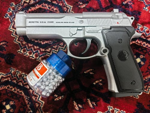 مسدس خرز بريتا الامريكي النسخه المطوره (W8)حديد سل...