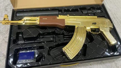 رشاش خرز مائي AK47 مذهب مميز