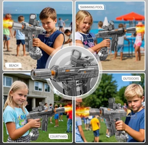 مسدس خرز مائي كهرباء مع إضاءة