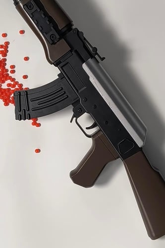 رشاش كلاشنكوف خرز 6 مل واقعي