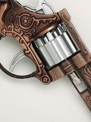 مسدس محاله ربع حديد كامل برونزي